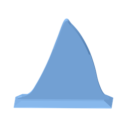 Support Fins 3D Logo